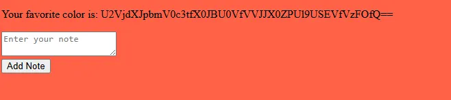 Flag revealed in base64