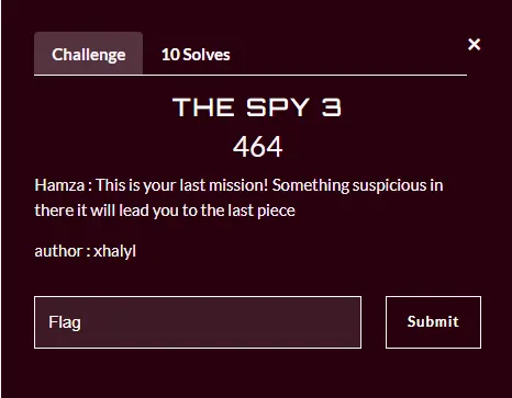 The Spy 3 challenge