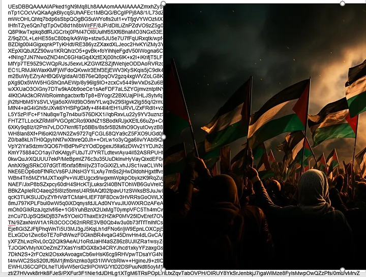 Hidden base64 in PowerPoint