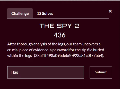 The Spy 2 challenge